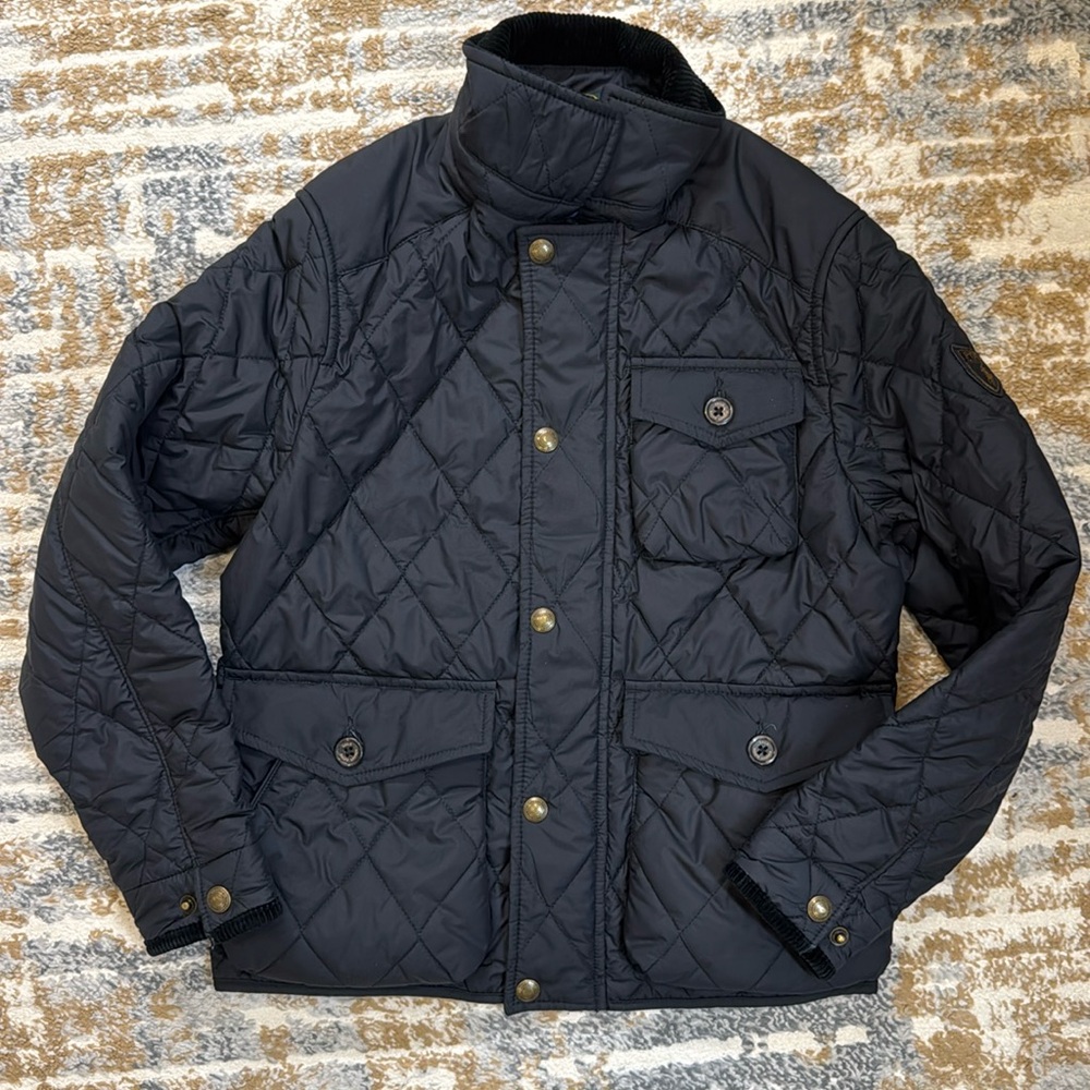 Polo Ralph Lauren boys black jacket size 10-12 M